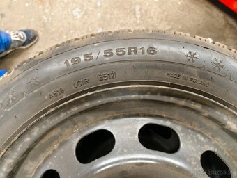 BMW zimné kolesá 195/55 R16 5x120 - 3