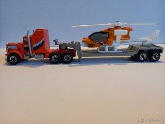 MATCHBOX CONVOY - KENWORTH AERODYNE + HELIKOPTÉRA - 3