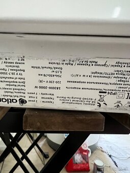 Predám elektrické radiatory + bojler - 3