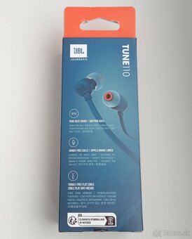 Predám Slúchadlá JBL T110 - 3