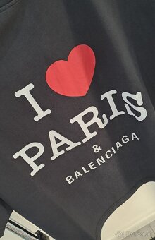 BALENCIAGA DAMSKE TRIKO-OVERSIZED-CROPPED - 3