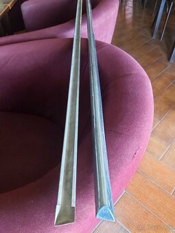 Chromované lišty na podbehy veterana 164cm - 3