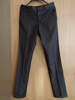 ZARA MAN - Dvojdielny hnedý pánsky oblek - 3
