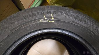 Predám 2ks Continental 215/65 R16 C - 3
