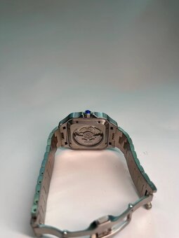 Seiko mod Santos white fck 9-5 - 3