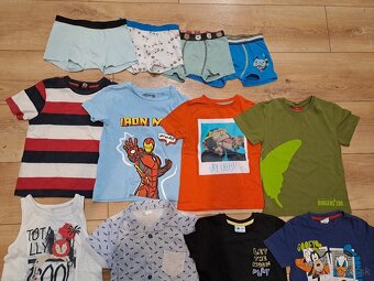 BALÍK OBLEČENIA TRIČKÁ, KRAŤASKY , BOXERKY - 3