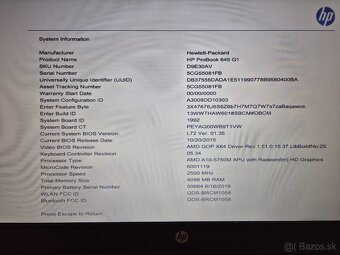 ▼ 60× HP ProBook 645 G1 – 14" / 4 GB / GPU / ADAPTÉR / TOP - 3