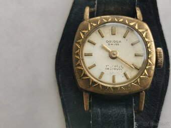 ORIOSA, swiss vintage hodinky, - funkčné - 3