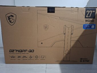 Predam herny monitor MSI G274QPF-QD - 3