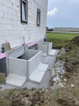 Betónové grefa L panely - 3