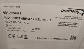 Elektrický kotol Protherm - 3