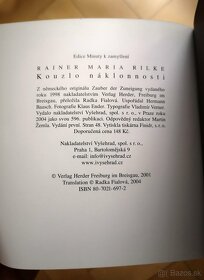 Rainer Maria Rilke: KOUZLO NÁKLONNOSTI - 3