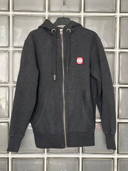 Pitbull West Coast mikina na zips s kapucňou dark grey melan - 3