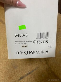 Farebné bodové svietidlo 5408-3 – Multicolor dizajn pre hrav - 3