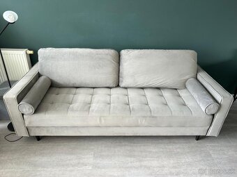 Sedačka VELVET GREY - 3