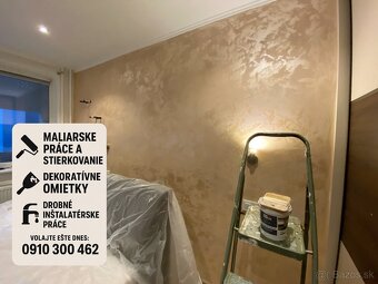 Maliarske práce,Dekoratívne omietky. - 3