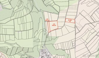 Pozemky v katastrálnom území Sedliacka Dubová na predaj - 3