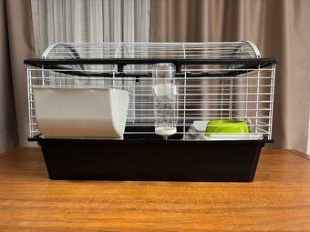 🐹 Predám 2 klietky FERPLAST + príslušenstvo + pelech - 3