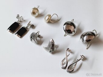 Krasne strieborne naušnice - 3