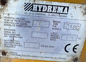 Kolový Dempr HYDREMA 912C - 3