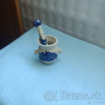Predám retro: krčah, vázičku, modrú keramiku, pohár - 3