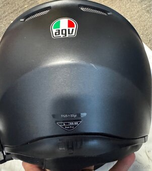 agv k3 matt black - 3