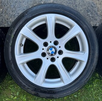 Hliníkové disky BMW 3 R17 so zimnými pneu - 3
