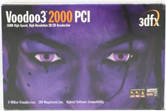 ✅ 3dfx Voodoo 3 2000 PCI - 3