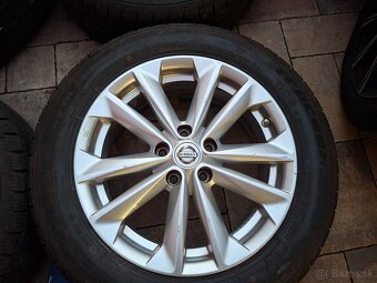 Orig. hliníkové disky Nissan/Dacia-- R17, 5x114,3 - 3