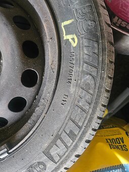 Plechové disky R14 s letnými pneumatikami - 3