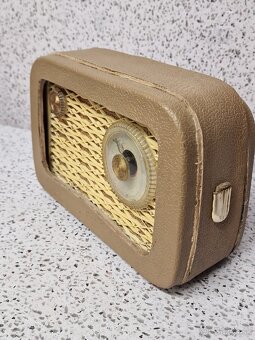 Tesla T 2800 B-2 / Radio Mír ☆ starožitné kabelkové radio - 3