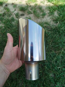 Nerezová koncovka výfuku fox - 3