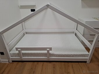 Domčeková posteľ LUCKY 120x200 cm + matrac METROPOLIS - 3