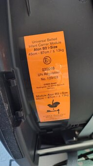 Predam vajíčko Cybex aton B2 + adaptery - 3