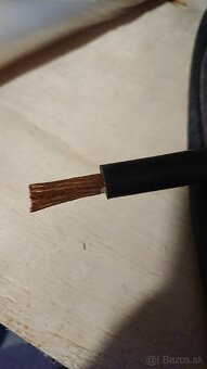 Predám medený zvárací kábel - 3