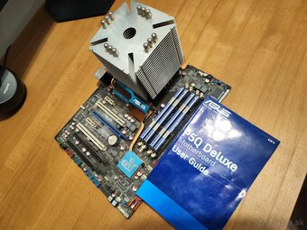 Predám komponenty - základná doska, CPU, 4x DDR2 - 3