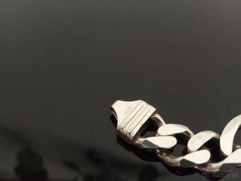 Strieborná retiazka Figaro 92g - 3