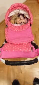 Detský kočík s bábikami - 3