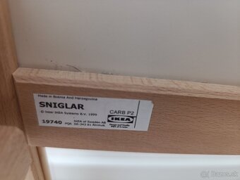 Detská posteľ IKEA Sniglar - 3
