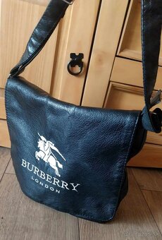Croosbody kožená kabelka Burberry - 3