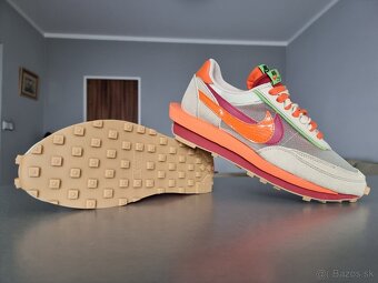 Nike LD Waffle Sacai Clot Net Orange Blaze - 3