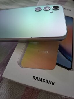 Samsung A34 5g duos silver 6gb 128 gn pamäť v dobrom stave p - 3