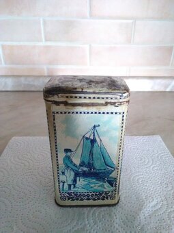 Stará plechová nádobka Stollwerck - 3