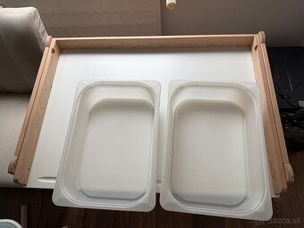 Ikea stol FLISAT rastúci + stolička - 3