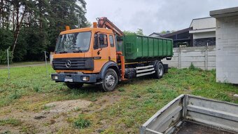 Hakovy nosič kontajnera s hydraulickou rukou - 3