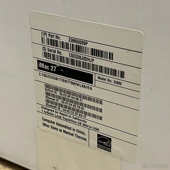 💻 Apple iMac 27” • i5 • 500 GB SSD • 16 GB RAM - - 3