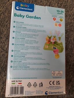 Clementoni Farebná záhrada - hračka - 3