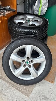 Škoda 195/55 r15 ALU - 3
