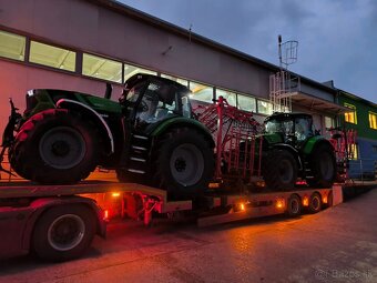 Preprava poľnohospodárskych strojov – traktory, sejačky, plu - 3