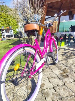 Dámsky mestský -retro bicykel DHS Cruiser - 3